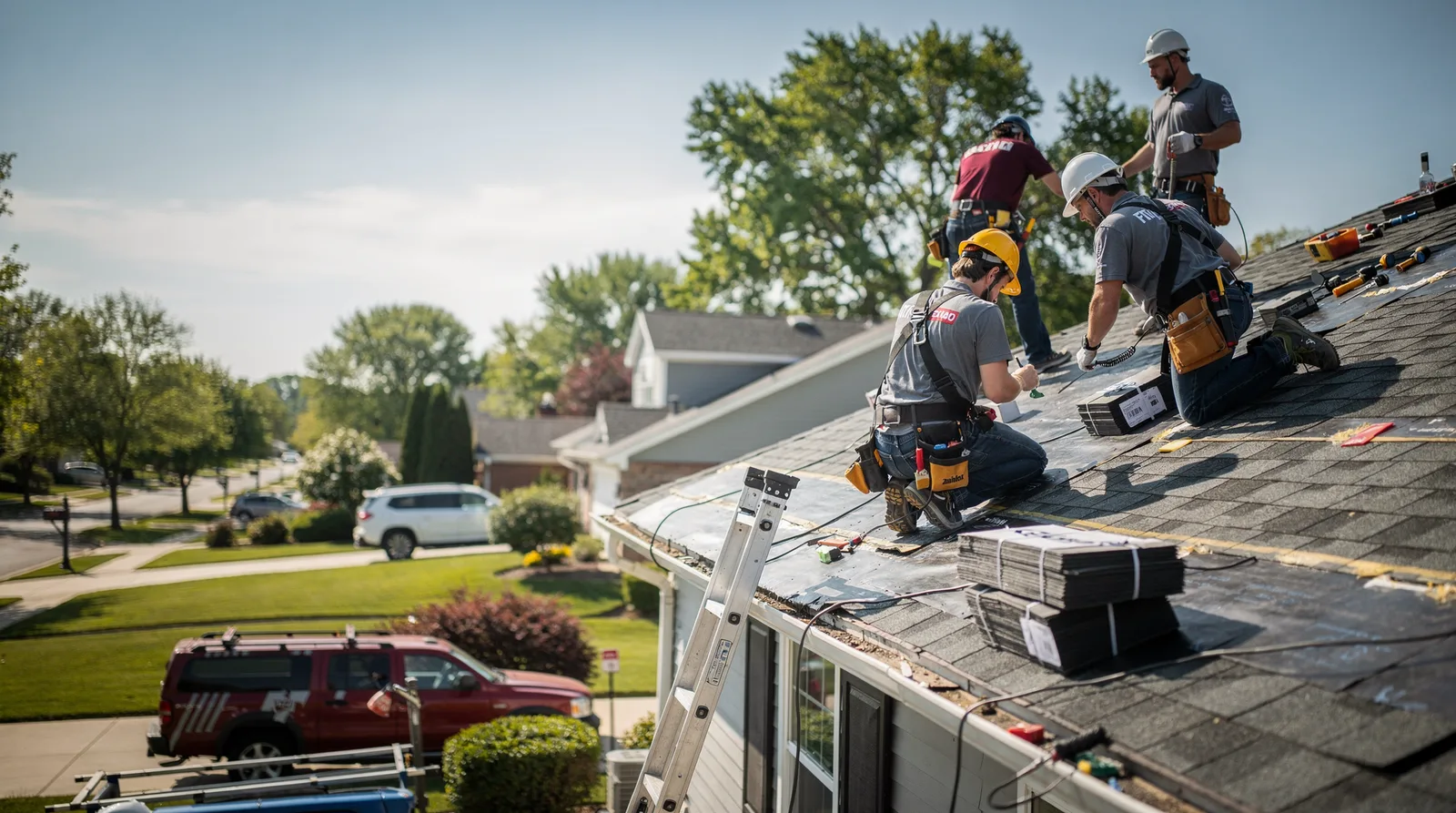 Roof Repair in New Limerick, ME around you
